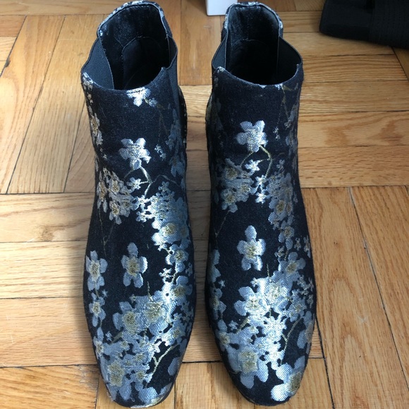 Anne Klein Gorgia Chelsea Bootie black & silver - Picture 5 of 6